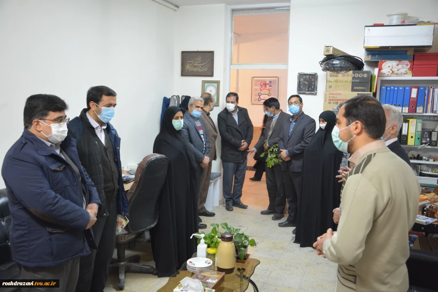 بازدید حراست کل استان خراسان رضوی از مرکز رشد دانشکده فنی شهید منتظری مشهد 7