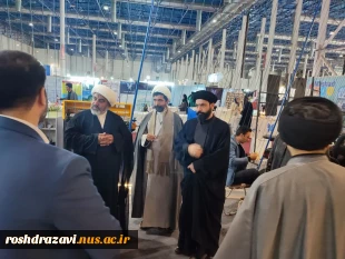 بازدید مسئولان دانشگاه فرهنگیان از غرفه دانشگاه ملی مهارت واحد استانی خراسان رضوی 4